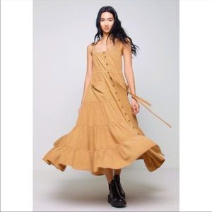 Free People Catch The Breeze Midi Dress